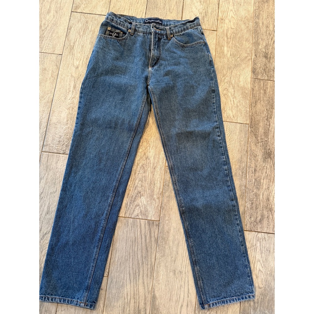 Cowgirl Up Jeans 11 12 x 34 Low Rise Straight Leg Denim Western Vintage  Cotton‎